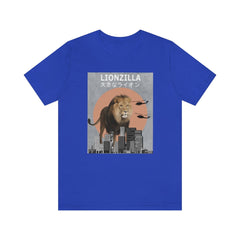 Lionzilla Lion Funny Shirt - Lionzilla lion print design
