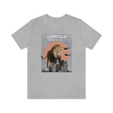 Lionzilla Funny Lion Shirt, Lion Lover Shirt, Lion Shirt, Lion Funny Gift, Animal Adult Kids Shirt Image 2