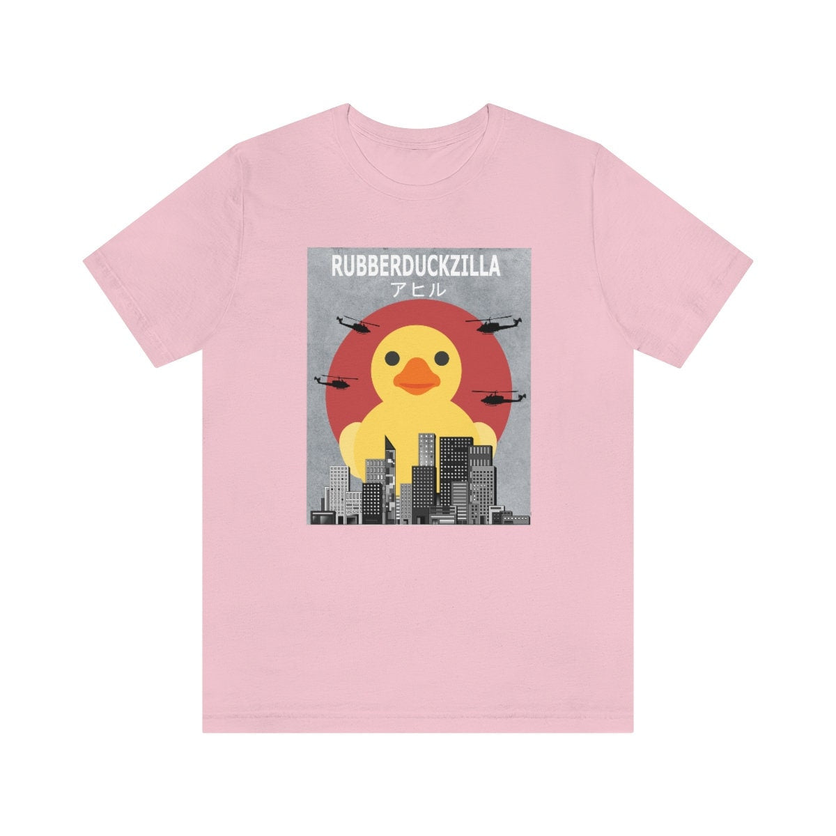 Rubberduckzilla Duck Funny Shirt - Rubberduckzilla rubber duck print