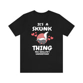 It's A Skunk Thing You Wouldn't Understand Shirt, Skunk Lover Shirt, Funny Skunk Shirt, Skunk Lover Gift, Animal Shirt Image 1