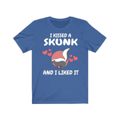 I Kissed A Skunk And I Liked It Shirt - skunk print design