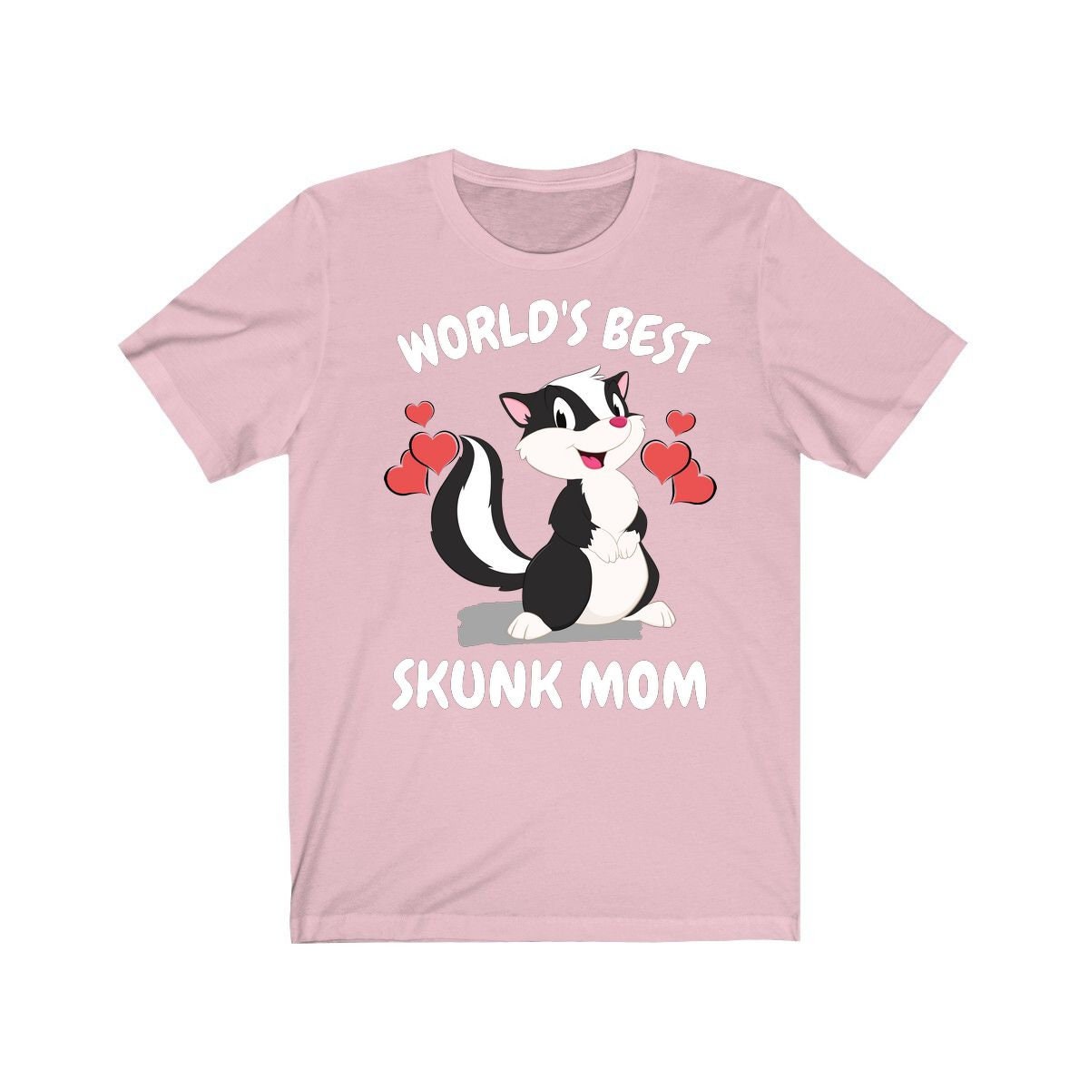 World's Best Skunk Mom Shirt - skunk print design