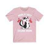 Wold's Best Skunk Mom Shirt, Skunk Lover Shirt, Women Skunk Shirt, Skunk Owner Shirt, Skunk Lover Girl Shirt Image 4