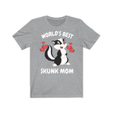 Wold's Best Skunk Mom Shirt, Skunk Lover Shirt, Women Skunk Shirt, Skunk Owner Shirt, Skunk Lover Girl Shirt Image 1