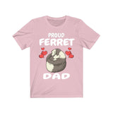 Proud Ferret Dad Shirt, Ferret Lover Shirt, Cute Ferret Shirt, Ferret Owner Gift, Animal Ferret Boy Shirt Image 4