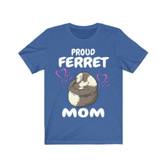 Proud Ferret Mom Shirt - ferret print design