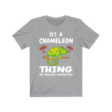 It's A Chameleon Thing You Wouldn't Understand Shirt, Chameleon Lizard Lover Gift, Chameleon Reptile, Lizard Lover Girl Boy T-Shirt Image 3