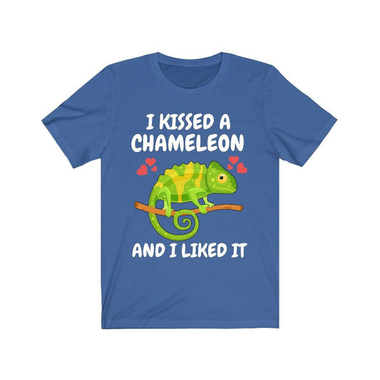 I Kissed A Chameleon And I Liked It Shirt - chameleon print design