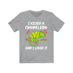 I Kissed A Chameleon And I Liked It Shirt - chameleon print design
