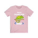 Proud Chameleon Dad Shirt, Chameleon Lizard Lover Gift, Chameleon Reptile Owner , Lizard Lover Boy T-Shirt Image 4