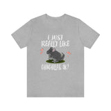 I Just Really Like Chinchillas Ok Shirt, Chinchilla Lover Shirt, Chinchilla Shirt, Chinchilla Lover Gift, Animal Adult Kids T-Shirt Image 2