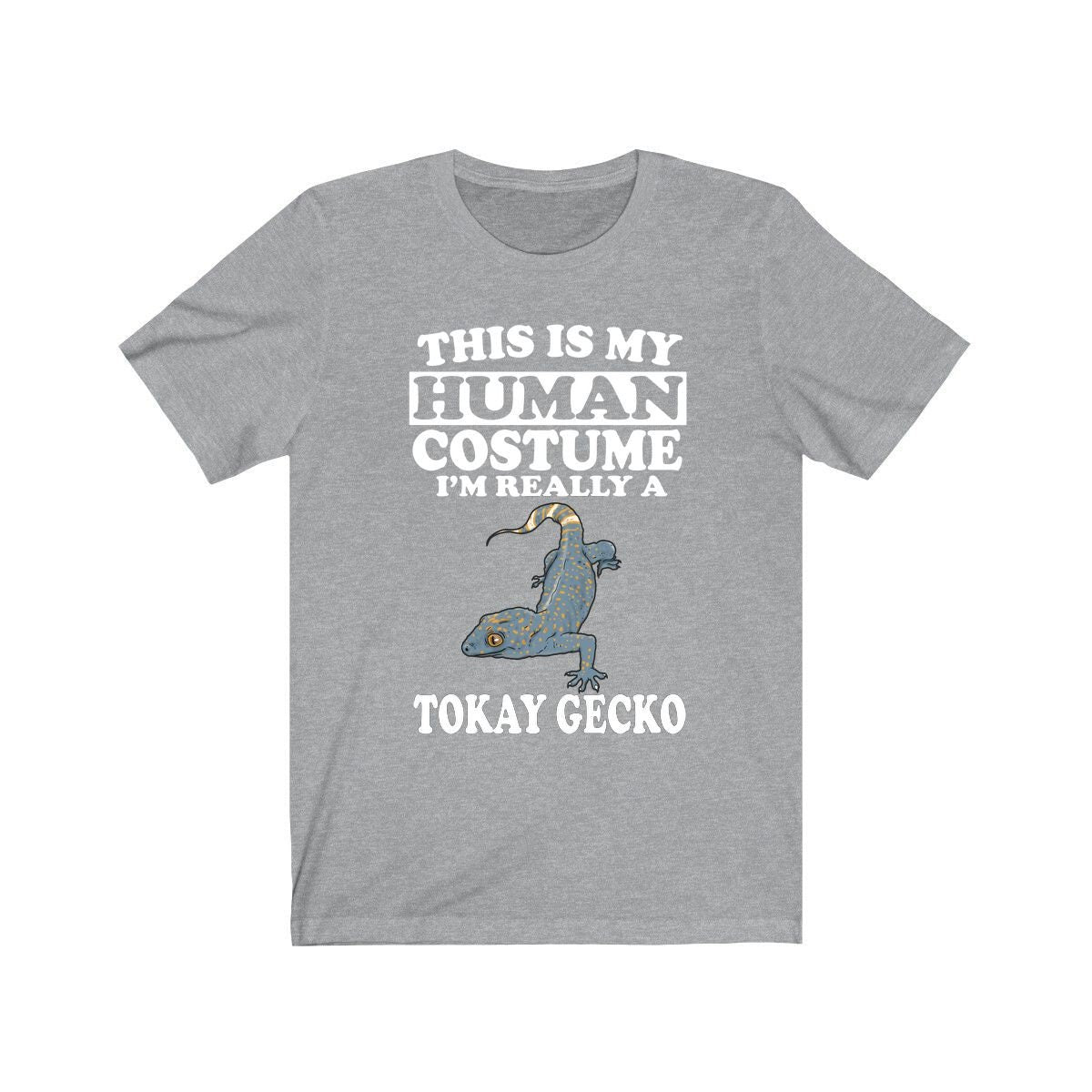 This is my human costume I am really a tokay gecko exotic reptile tee