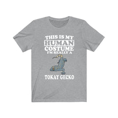 This is my human costume I am really a tokay gecko exotic reptile tee