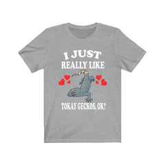 I Just Really Like Tokay Geckos T-Shirt - tokay gecko print design