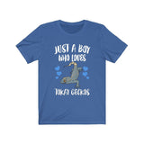 Just A Boy Who Loves Tokay Geckos Lizards Shirt, Gecko Lover Shirt, Tokay Gecko Gift, Lizard Shirt, Adult Kids Animal T-Shirt Image 3
