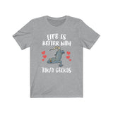 Life Is Better With Tokay Geckos Lizards Shirt, Gecko Lover Shirt, Tokay Gecko Gift, Lizard Shirt, Adult Kids Animal T-Shirt Image 3
