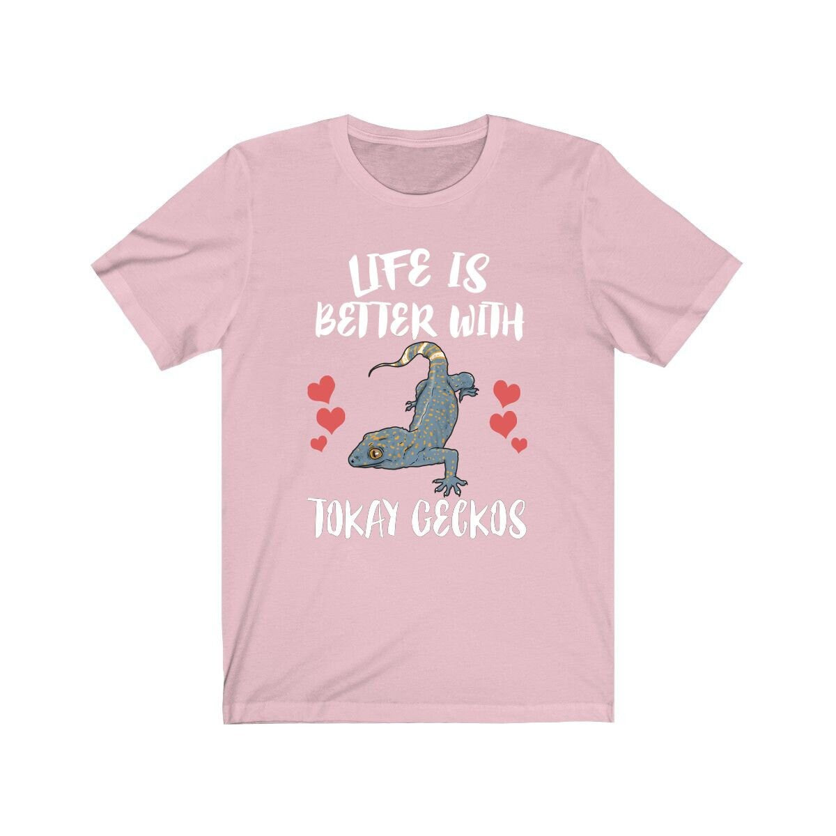 Life Is Better With Tokay Geckos T-Shirt - tokay gecko print design
