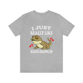 I Just Really Like Bearded Dragons Ok Shirt, Bearded Dragon Owner Shirt, Bearded Dragon Shirt, Bearded Dragon Lover Gift, Boy Girl Shirt Image 1