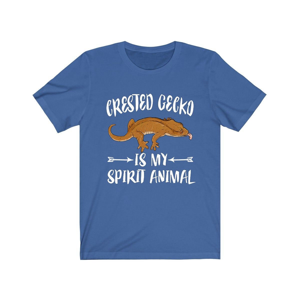 Crested gecko is my spirit animal pet lizard reptile lover tee