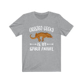 Crested Gecko Is My Spirit Animal Lizards Shirt, Gecko Lover Shirt, Crested Gecko Gift, Pet Lizard Shirt, Adult Kids Animal T-Shirt Image 1