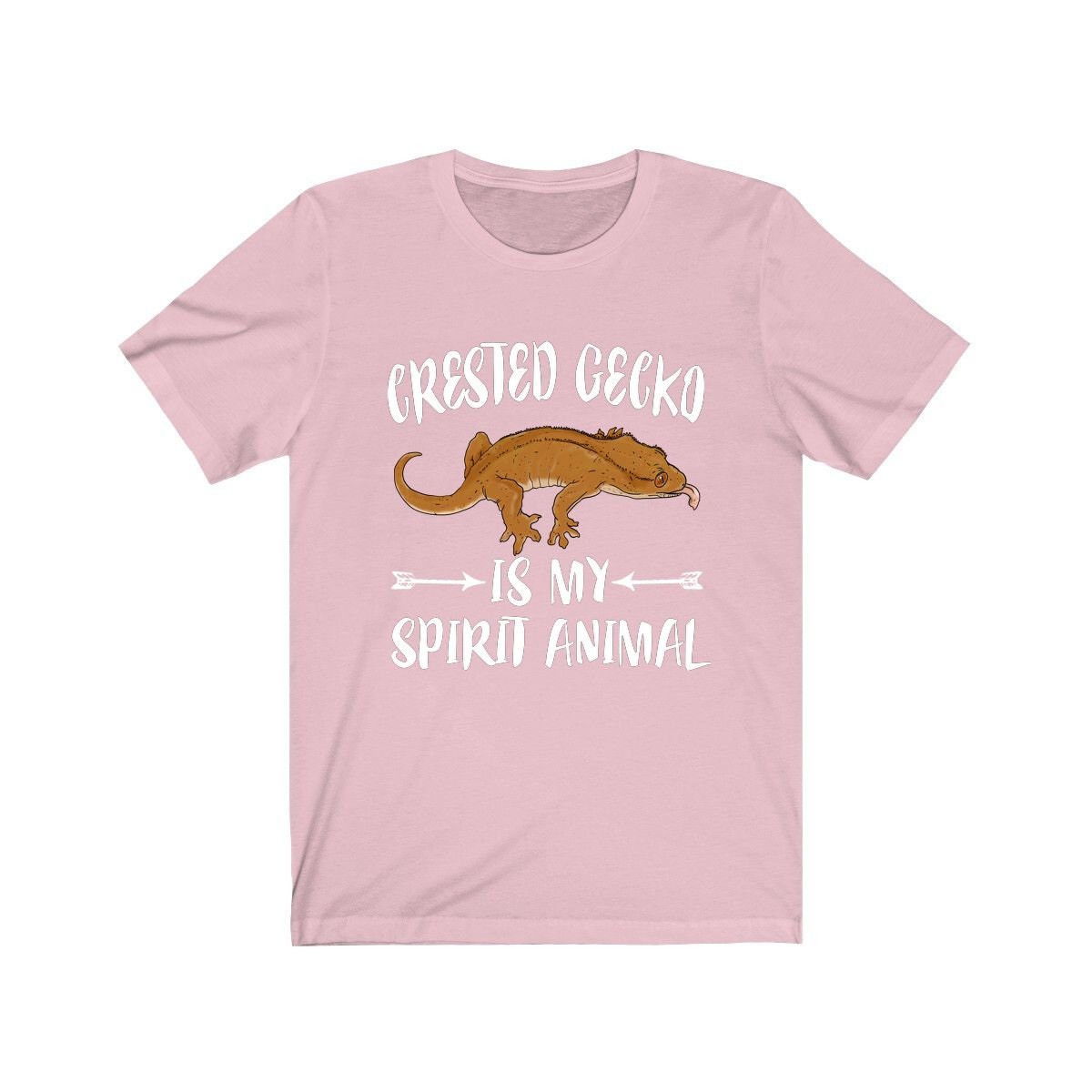 Crested gecko is my spirit animal pet lizard reptile lover tee