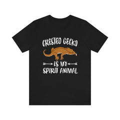 Crested gecko is my spirit animal pet lizard reptile lover tee