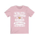 I'm That Tattooed Badass Husband You All Talk About Shirt, Boy Brother Shirt, Big Brother Gift T-Shirt Image 4