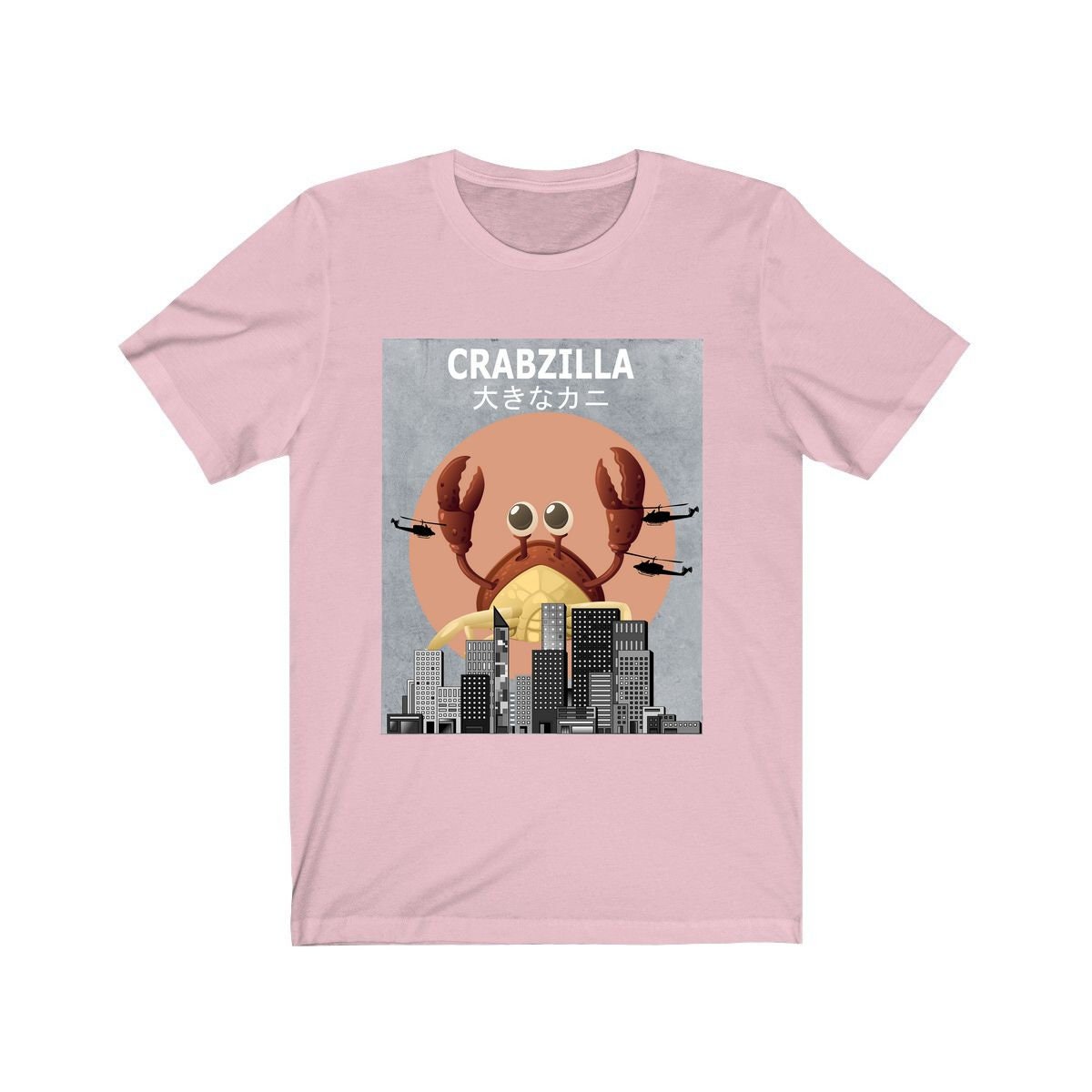 Crabzilla Funny Giant Crab Monster Shirt - crabzilla print design