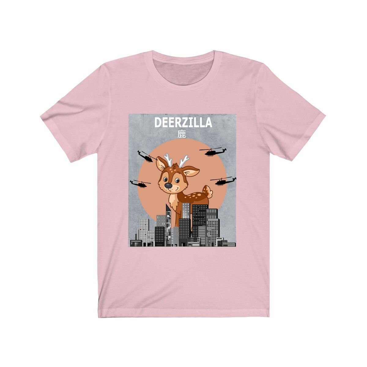 Deerzilla Funny Deer Lover Shirt - Deerzilla deer print design