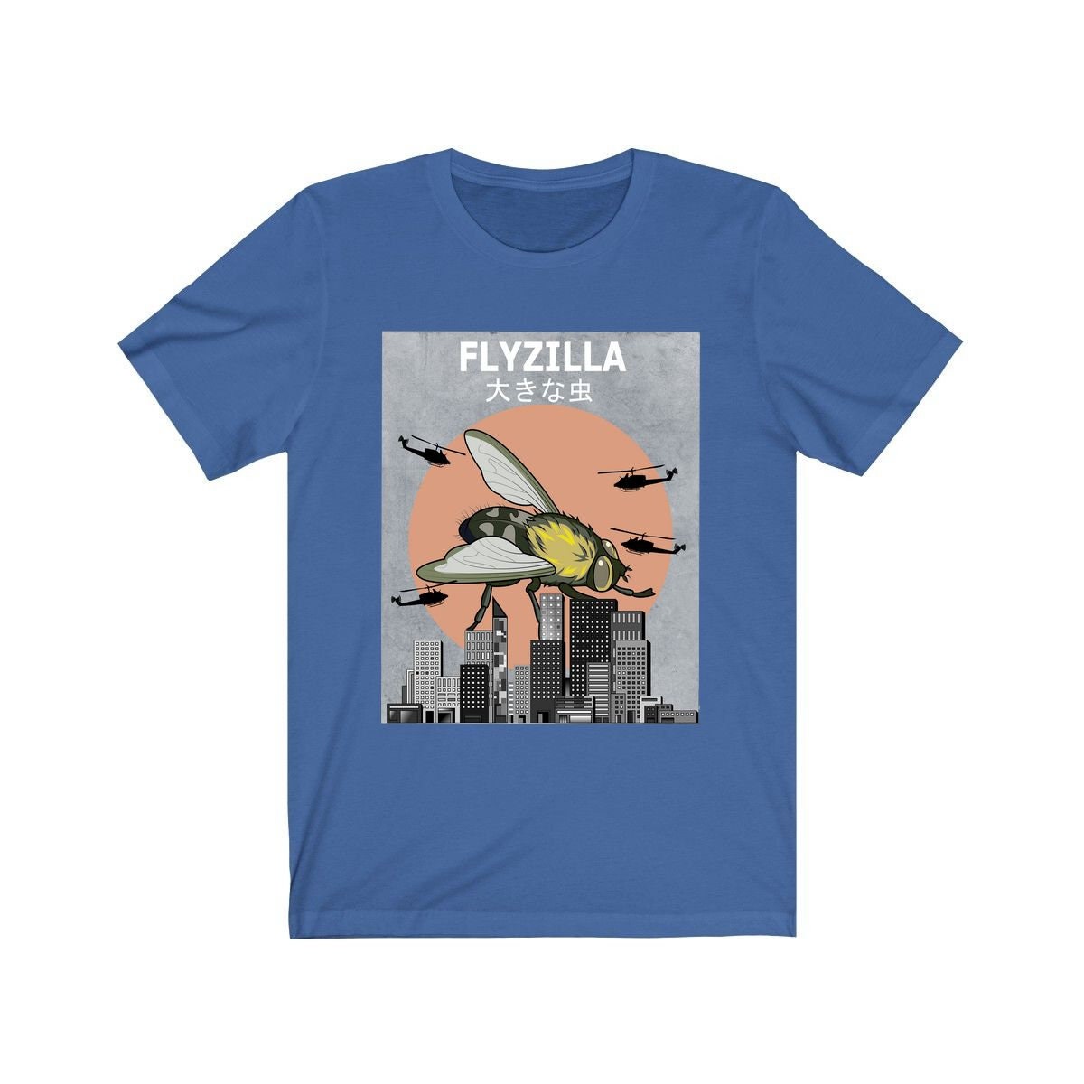 Flyzilla Fly Funny Shirt - Flyzilla fly print design