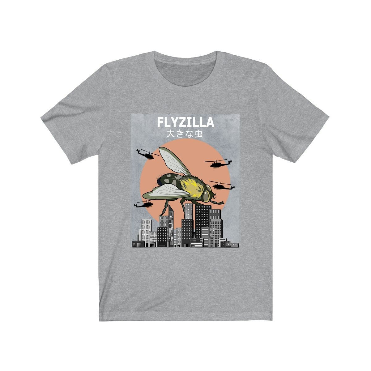Flyzilla Fly Funny Shirt - Flyzilla fly print design