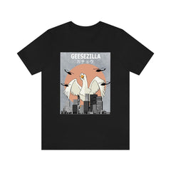 Geesezilla Monster Geese Shirt - Geesezilla print design