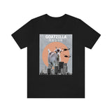 Goatzilla Funny Goat Shirt, Goat Lover Shirt, Goat Shirt, Goat Gift, Animal Adult Kids T-Shirt Image 2