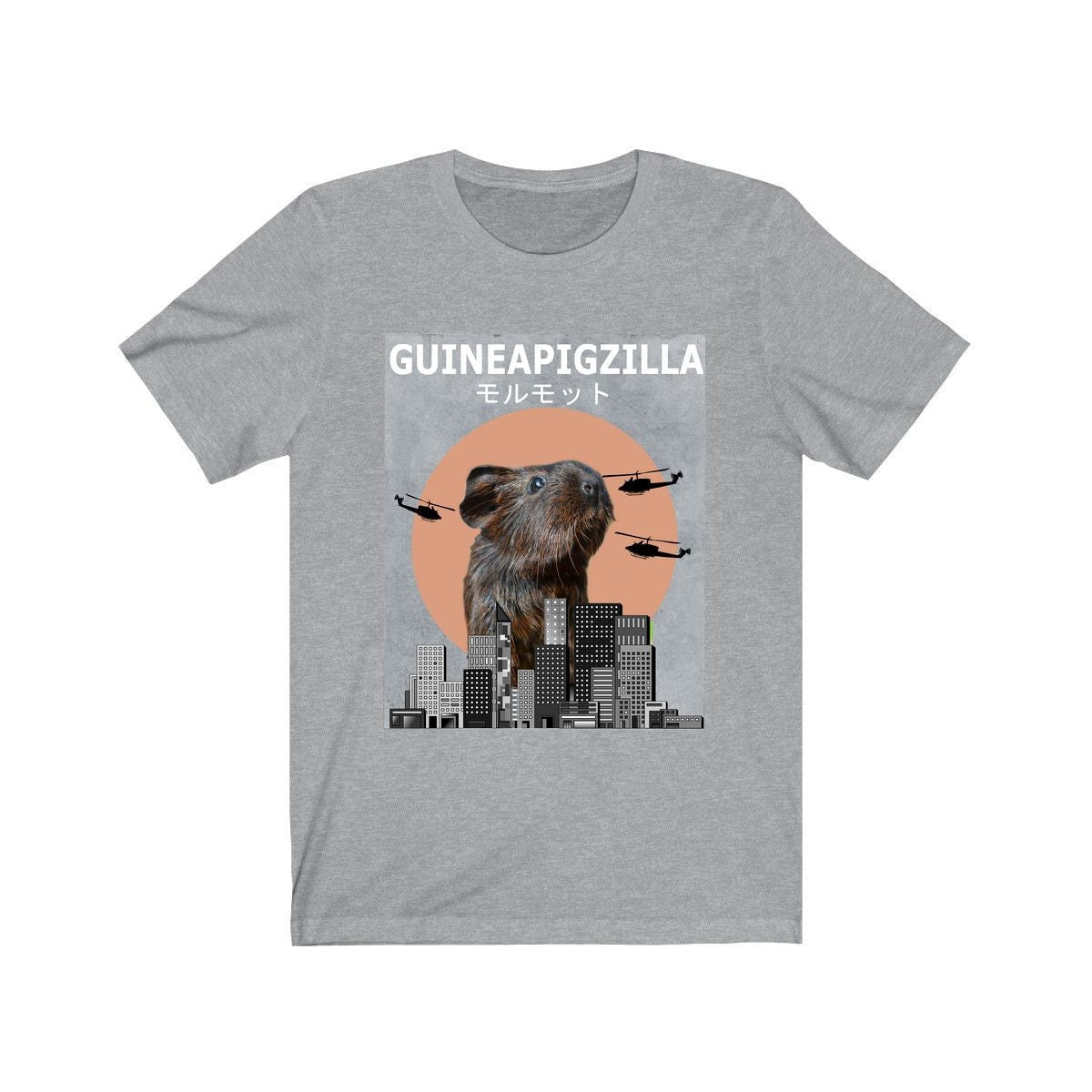 Guineapigzilla Guinea Pig Funny Shirt - Guineapigzilla print design