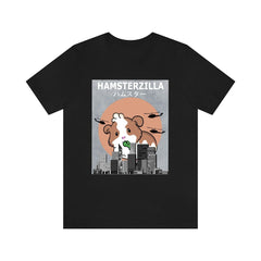 Hamsterzilla Funny Giant Hamster Monster Shirt - hamsterzilla print design