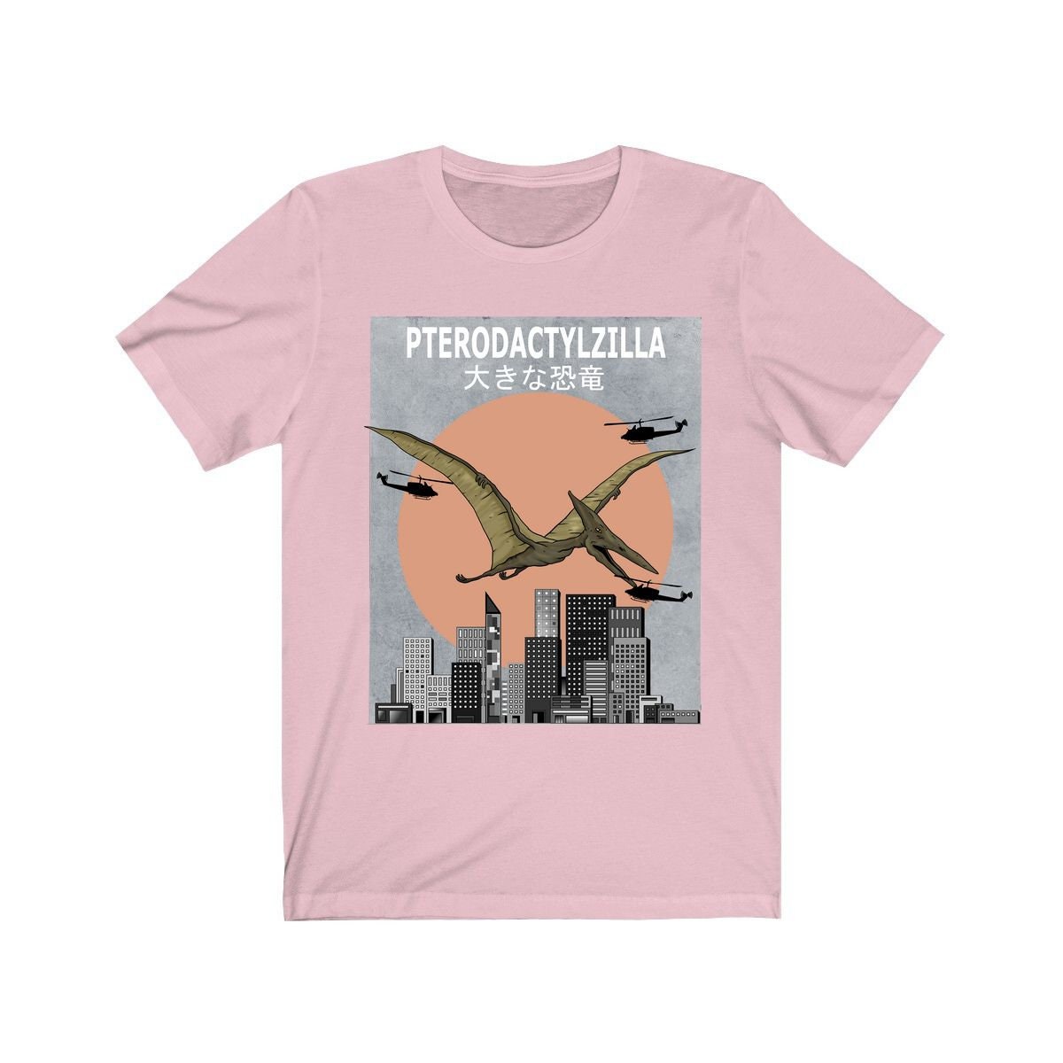 Pterodactylzilla Jurassic flying pterosaur dinosaur lover tee