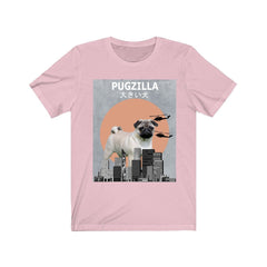 Pugzilla Pug Funny Shirt - Pugzilla pug print design