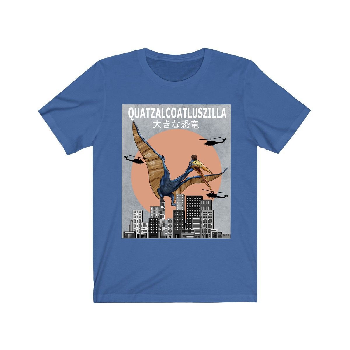 Quetzalcoatluszilla Funny Shirt - Quetzalcoatluszilla print design