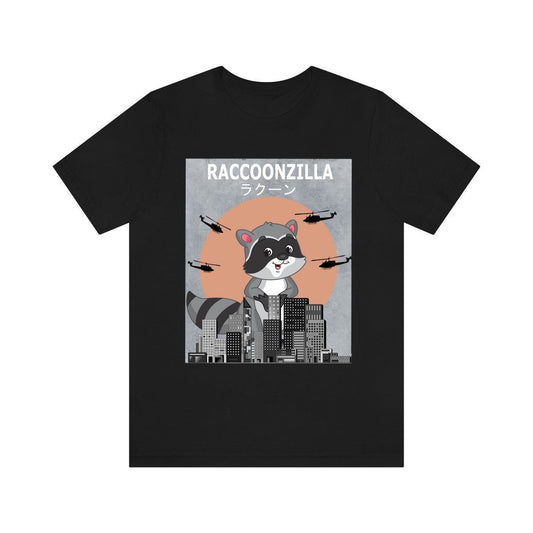 Raccoonzilla Funny Raccoon Shirt - Raccoonzilla print design