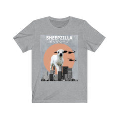 Sheepzilla Sheep Funny Shirt - Sheepzilla sheep print design