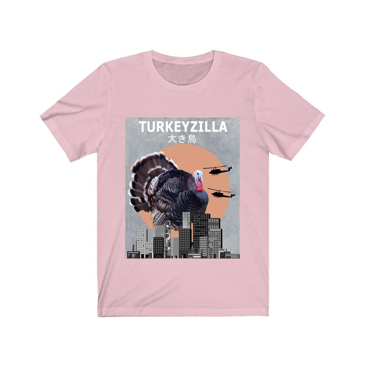 Turkeyzilla Funny Turkey Bird Shirt - Turkeyzilla print design