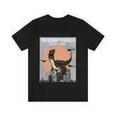 Velociraptorzilla Velociraptors Dinosaur Shirt, Funny Velociraptor Lover Shirt, Dinosaur Shirt, Velociraptor Lover, Animal Adult Kids Shirt Image 1