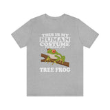 This Is My Human Costume I'm Really A Tree Frog Shirt, Tree Frog Lover Shirt, Tree Frog Shirt, Funny Frog Gift, Animal Adult Kids Image 2