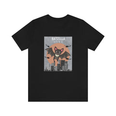 Batzilla Funny Bat Shirt - Batzilla print design