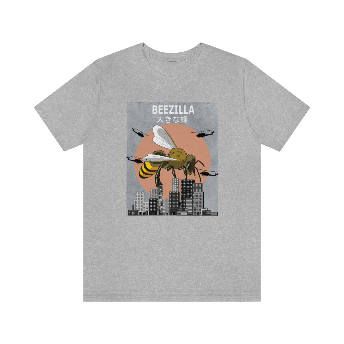 Beezilla Bee Monster Shirt - Beezilla print design