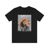 Lionzilla Funny Lion Shirt, Lion Lover Shirt, Lion Shirt, Lion Funny Gift, Animal Adult Kids Shirt Image 1
