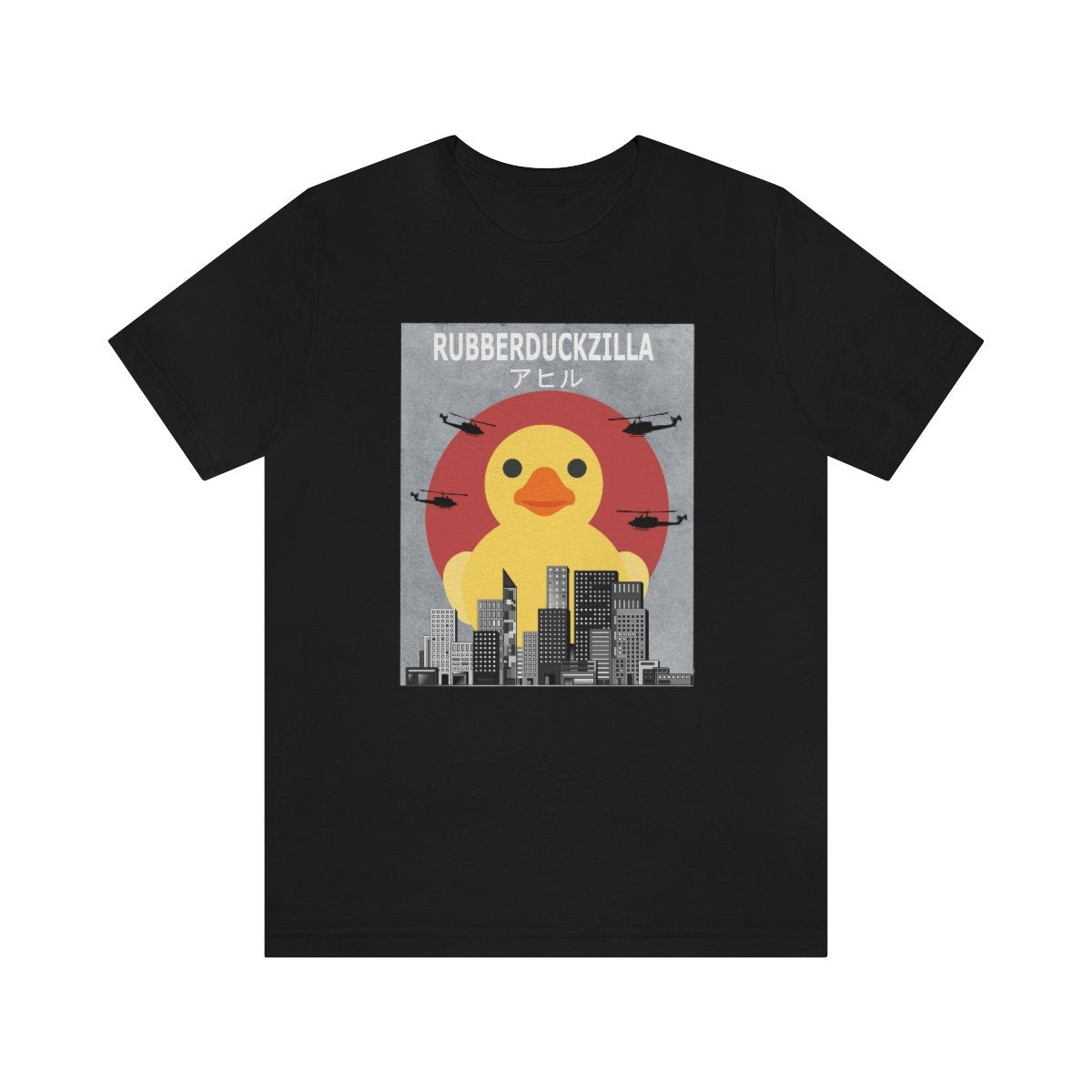 Rubberduckzilla Ducks Shirt, Duck Shirt, Duck Lover Gift, Bird Lover Shirt, Animal Lover Adult Toddler Infant Kids Gift T-Shirt Image 1