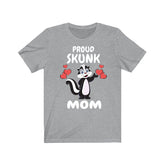 Proud Skunk Mom Shirt, Skunk Lover Shirt, Skunk Mom Girl Shirt, Skunk Owner Shirt, Skunk Lover Girl Shirt Image 1