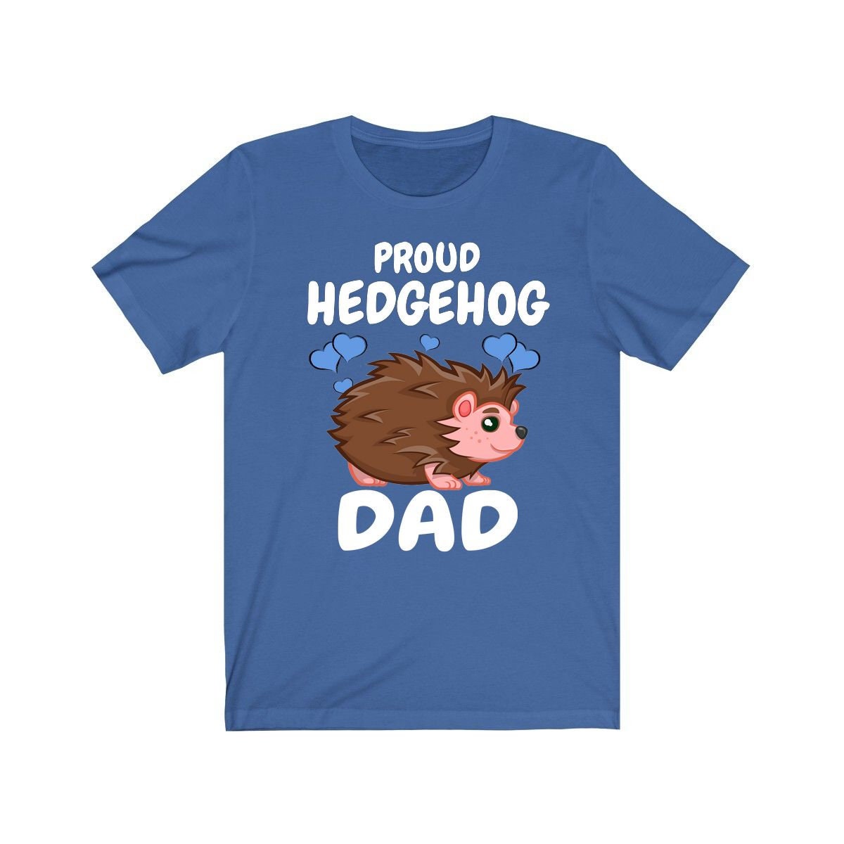 Proud Hedgehog Dad Shirt - hedgehog print design