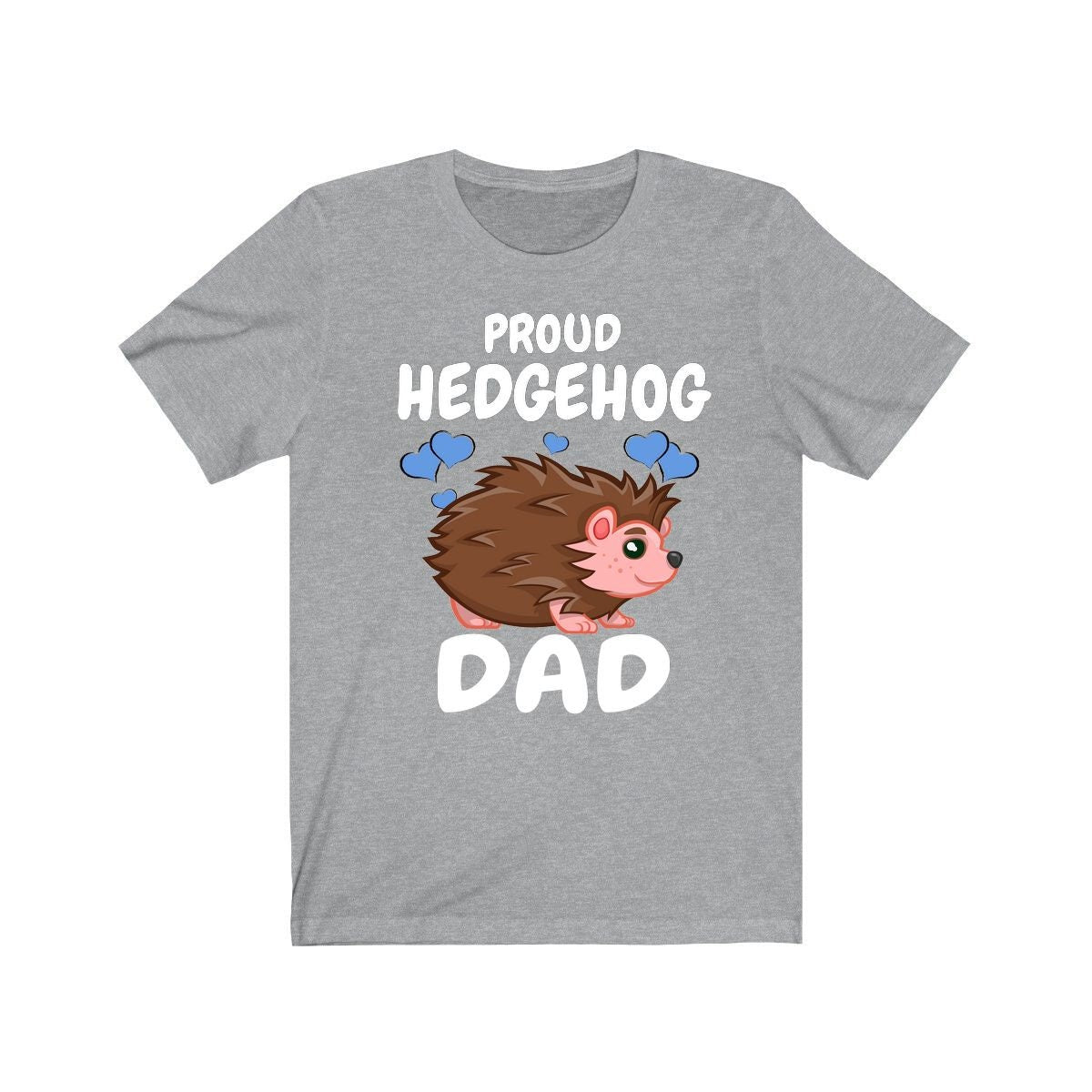 Proud Hedgehog Dad Shirt - hedgehog print design